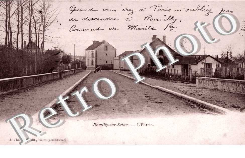 Romilly-sur-Seine, l'Entree