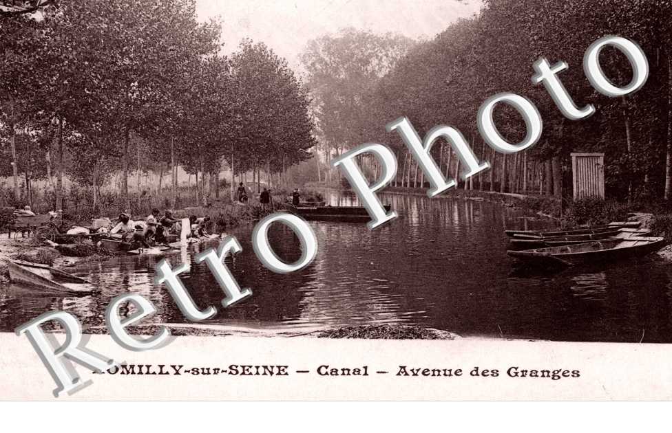 Romilly-sur-Seine, Canal, Avenue des Granges