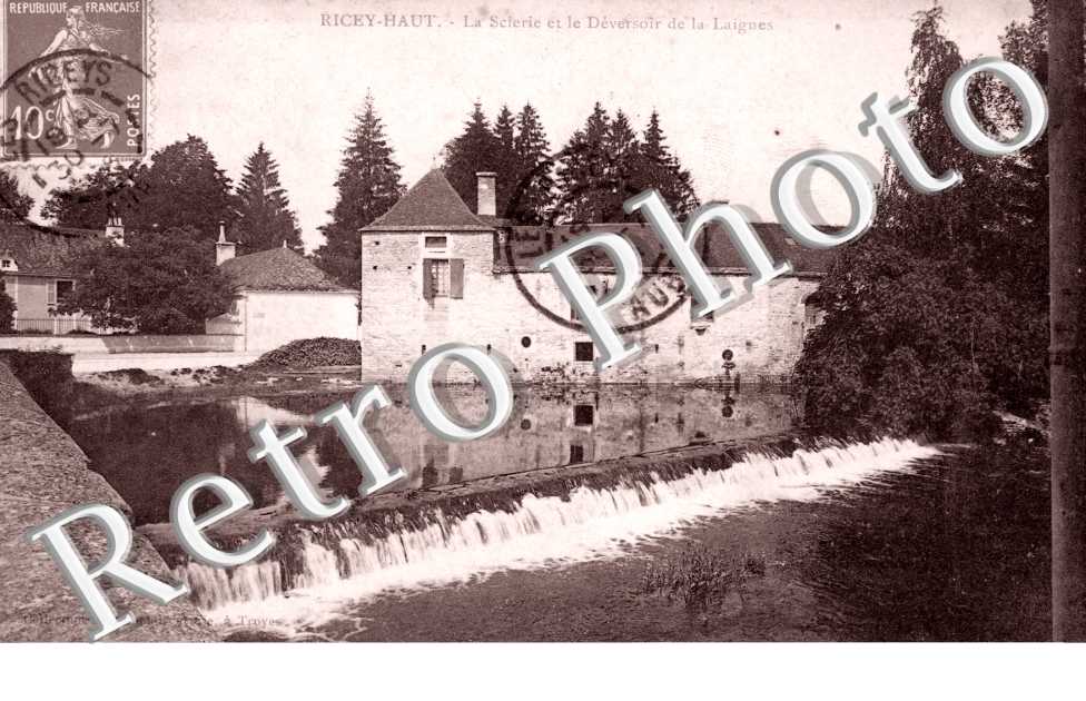 la Scierie et le Deversoir de la Laignes