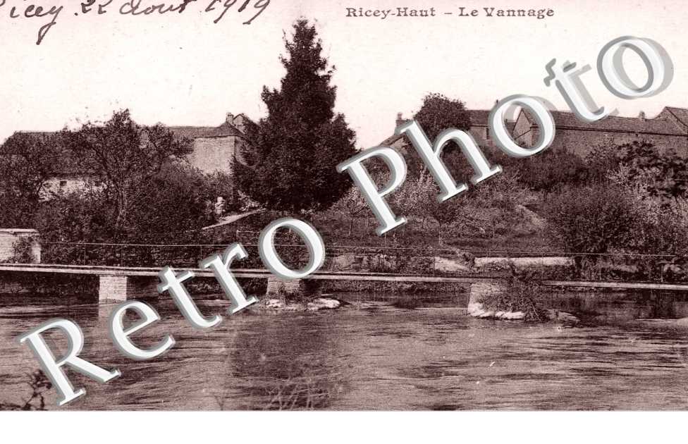 Ricey Haut, le Vannage