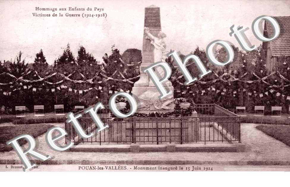 Hommage aux Enfants du Pyas, Monument inaugure le 15 juin 1924