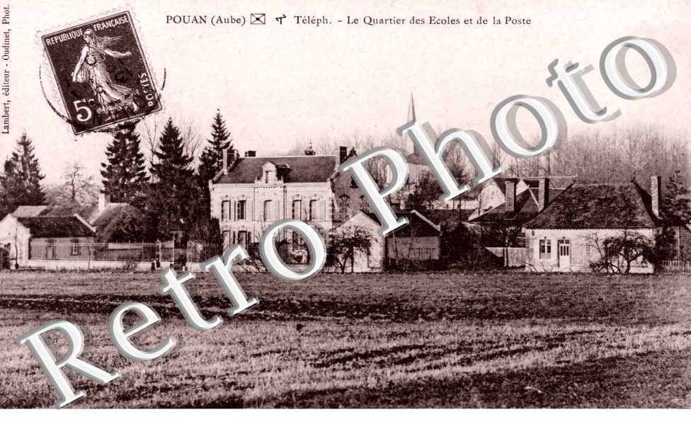 le quartier des ecoles et de la poste