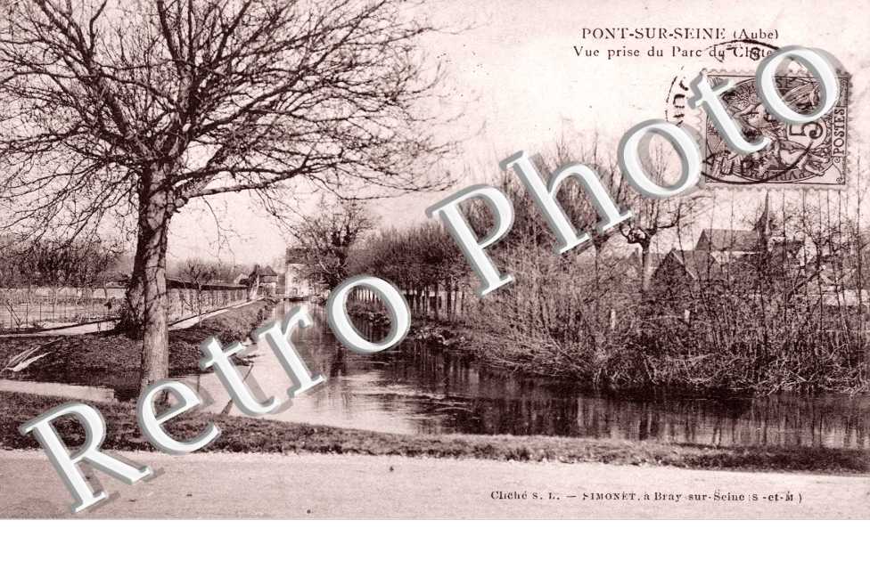 Vue prise du Parc du Chateau