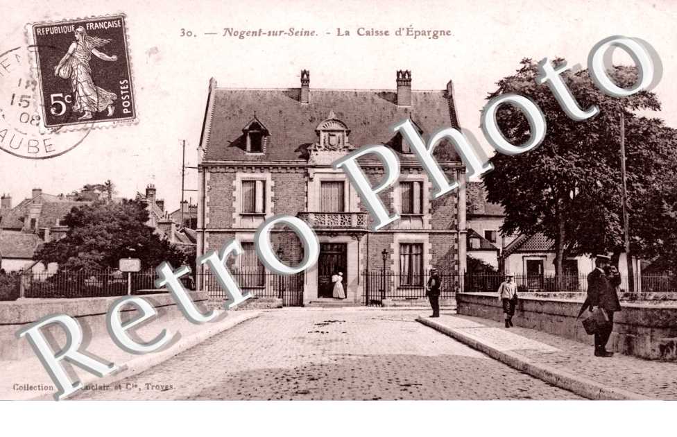 Nogent-sur-Seine, la Caisse d&#039;Epargne