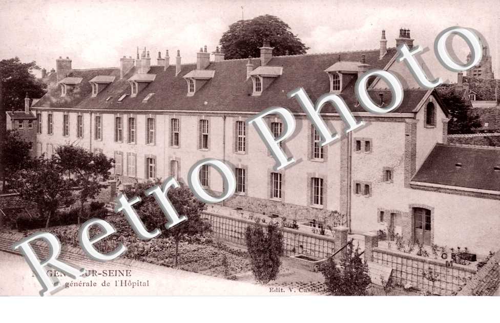 Nogent-sur-Seine, Vue Generale de l'Hopital