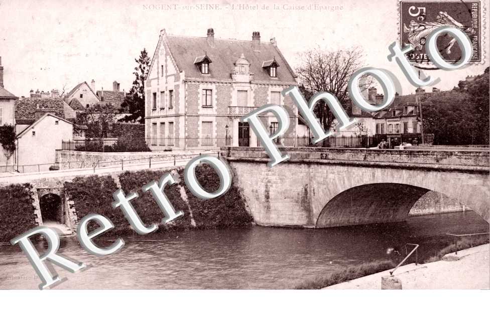 Nogent-sur-Seine, l&#039;Hotel de la Caisse d&#039;Epargne