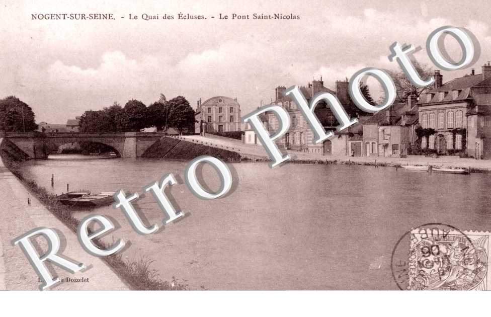 Le Quai des Ecluses, le Pont Saint Nicolas