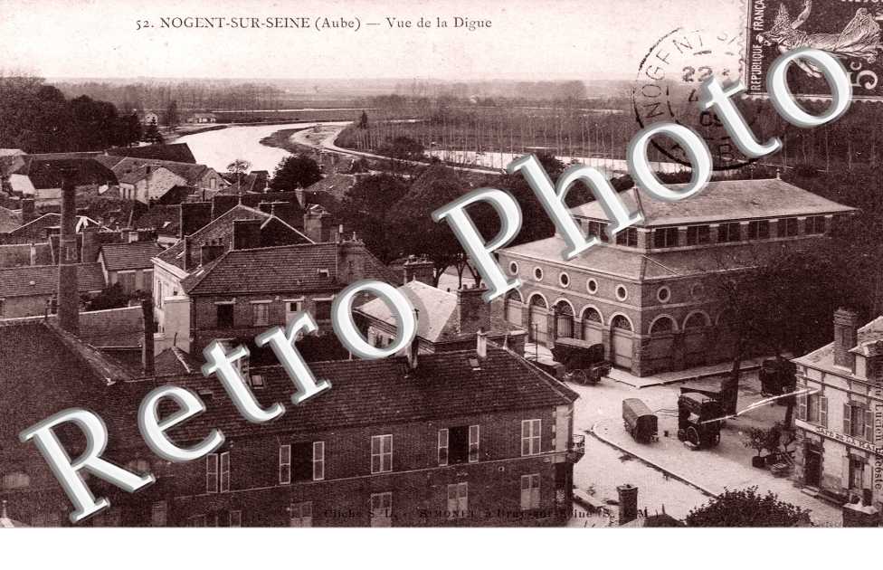 Nogent-sur-Seine, Vue de la Digue