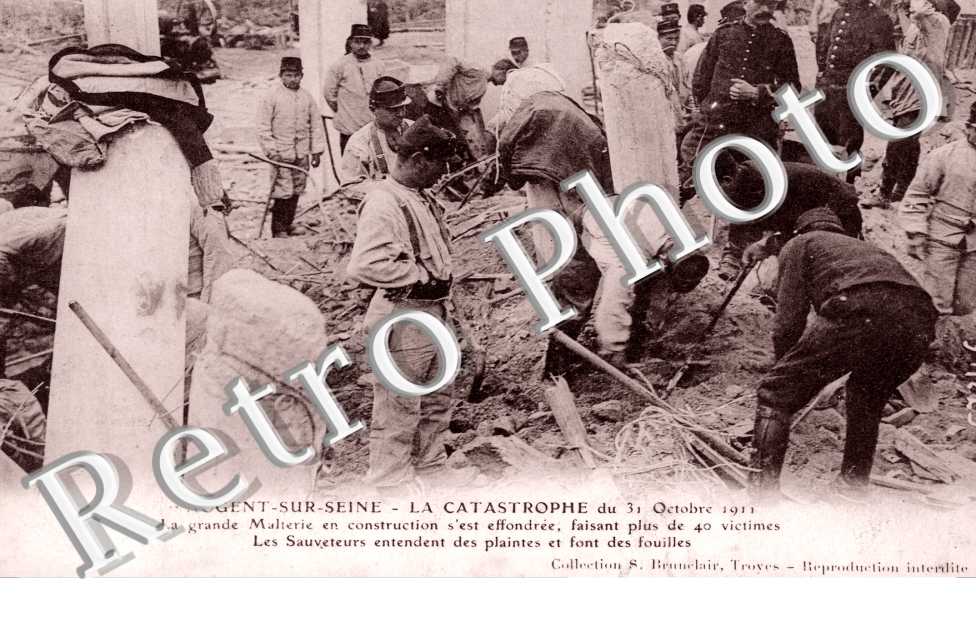 la catastrophe de la Malterie 31 octobre 1911