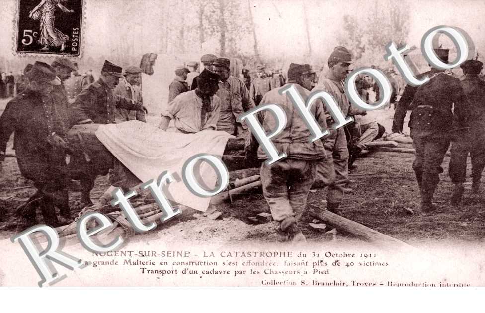 la catastrophe de la Malterie 31 octobre 1911