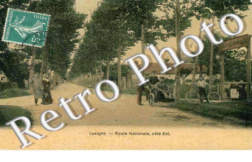 Route Nationale, côté est.