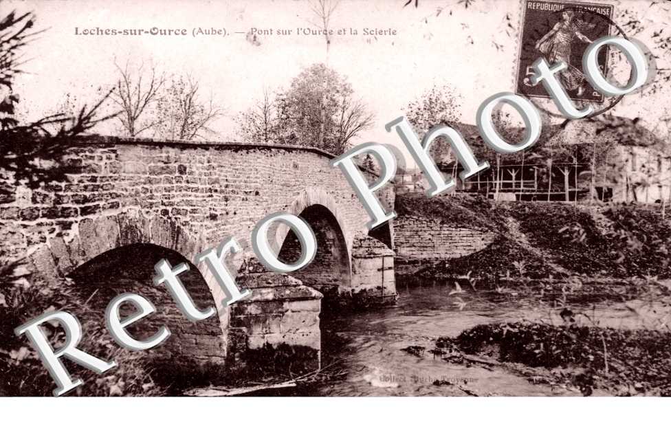 Le Pont sur l&#039;Ource et la Scierie