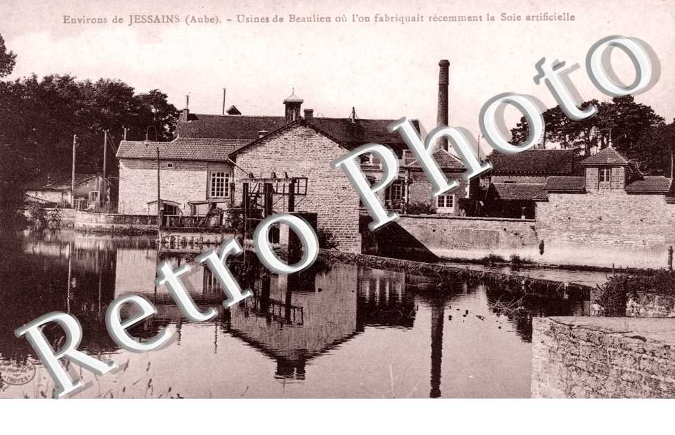 Usines de Beaulieu ou l&#039;on fabriquait la Soie artificielle