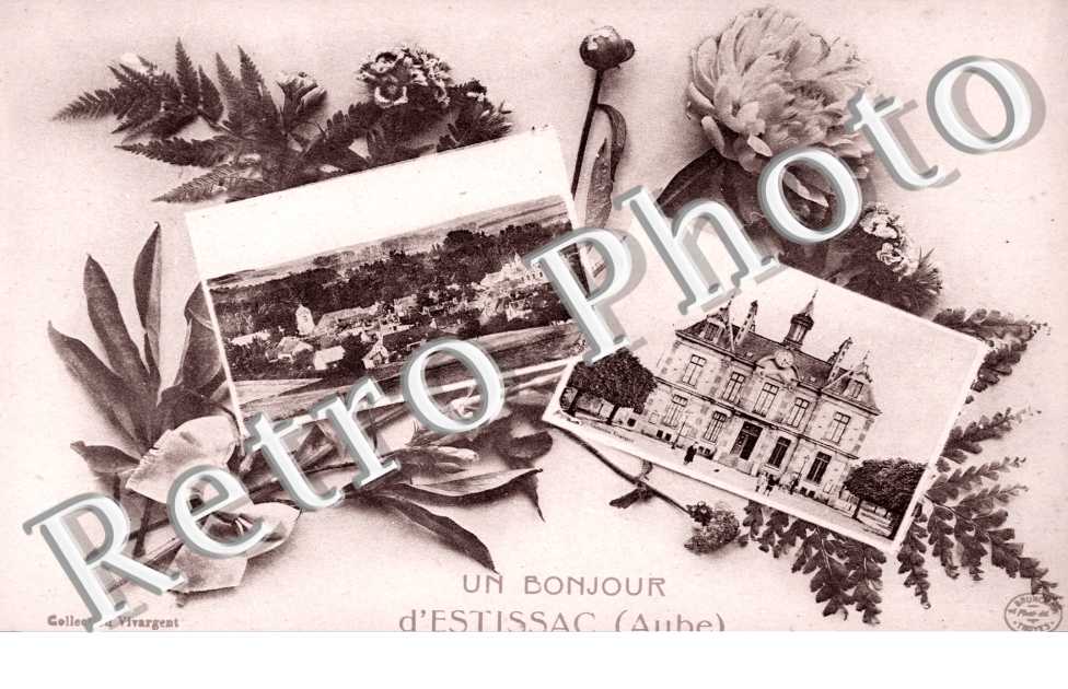 Un Bonjour (carte fantaisie)