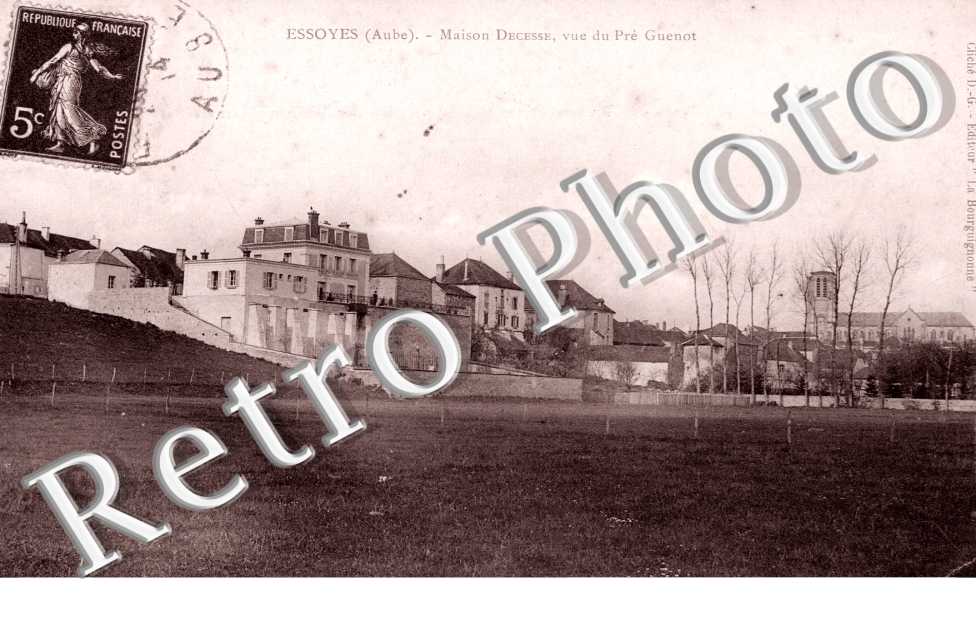 Maison Decesse, vue du Pre Guenot