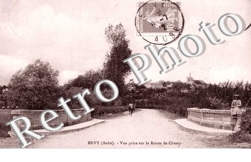 vue prise sur la route du Chessy