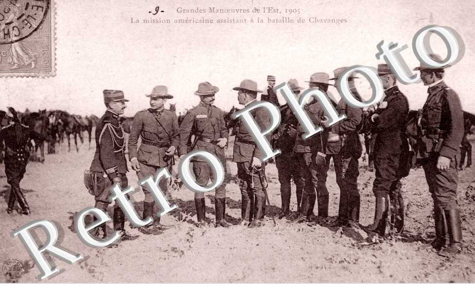 Manoeuvres de l&#039;Est 1905, mission americaine