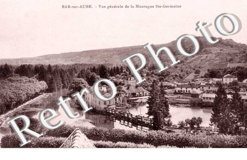 Vue generale de la montagne Sainte-Germaine