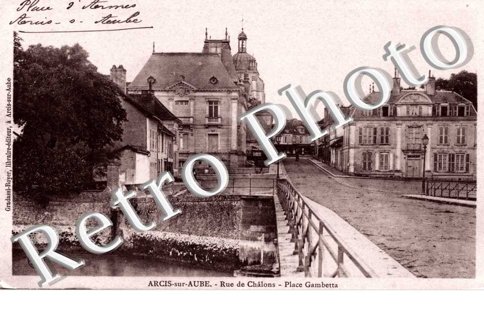 la gare Rue de Chalons Place Gambetta