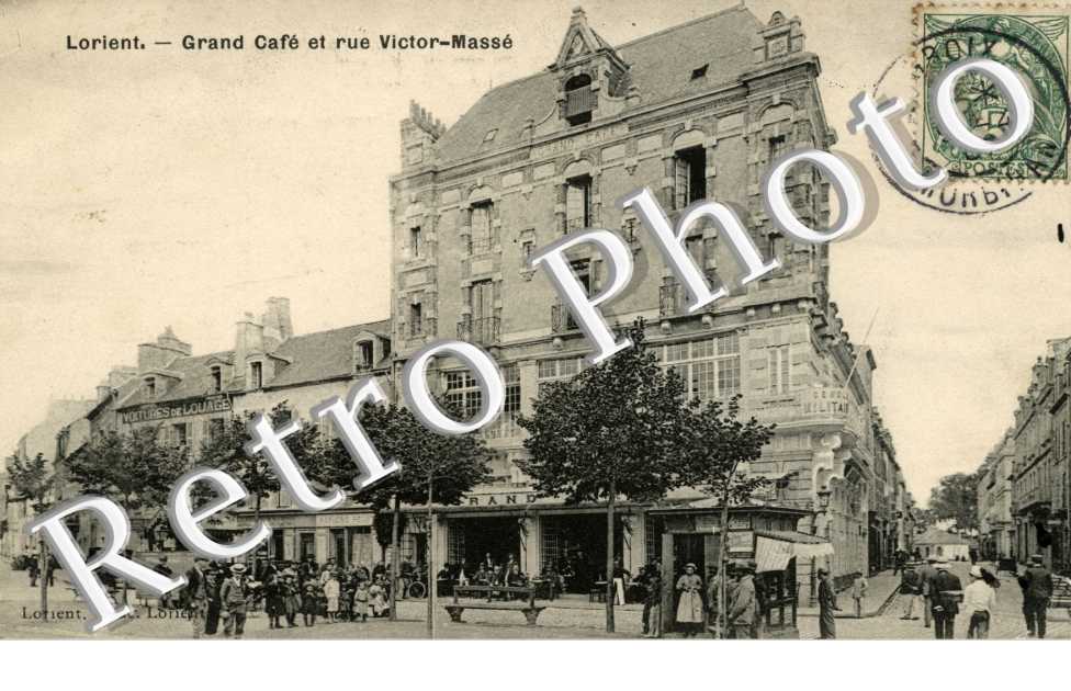 Grand Café et rue Victor Massé