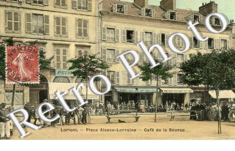place Alsace Lorraine - cafe de la source