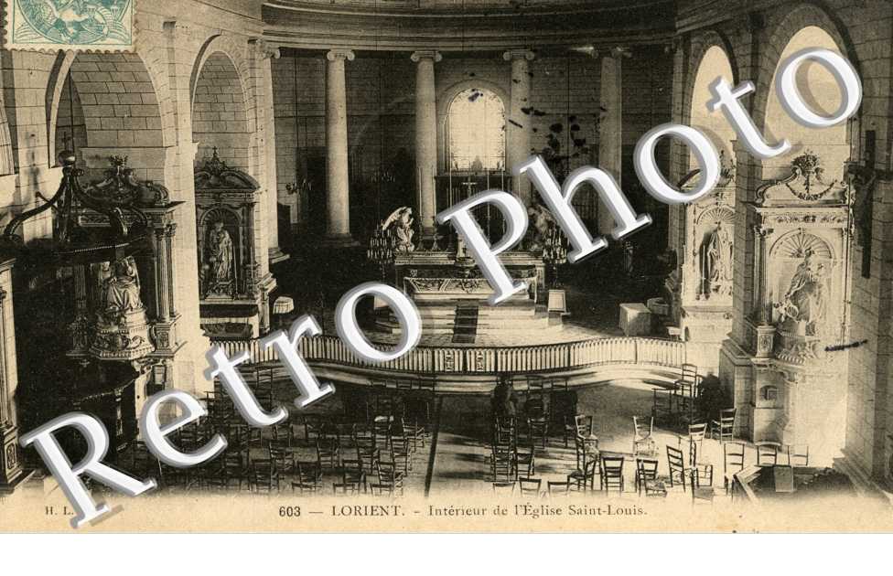 interieur de l'Eglise Saint Louis