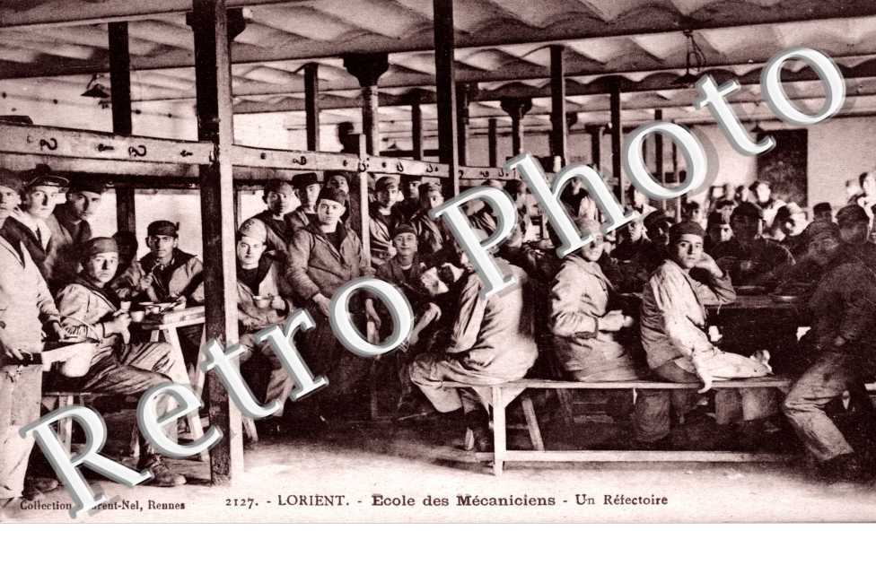 Ecole des apprentis mecaniciens - Un refectoire