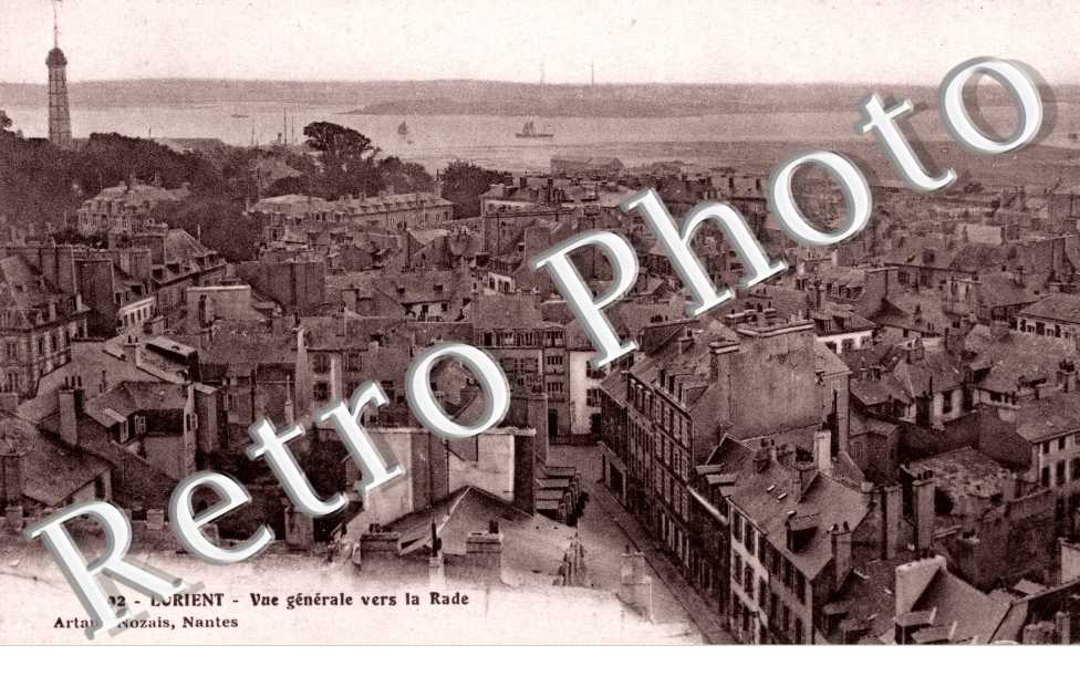 Vue generale vers la Rade