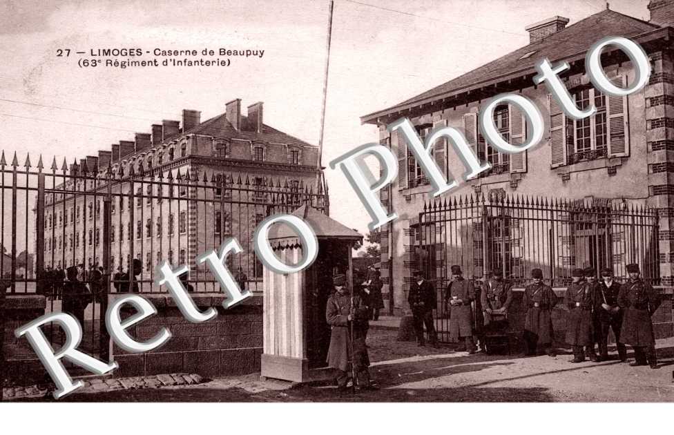 CASERNE DE BEAUPUY 63eme Regiment d&#039;Infanterie
