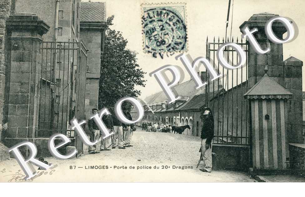 Porte de Police du 20e Dragons
