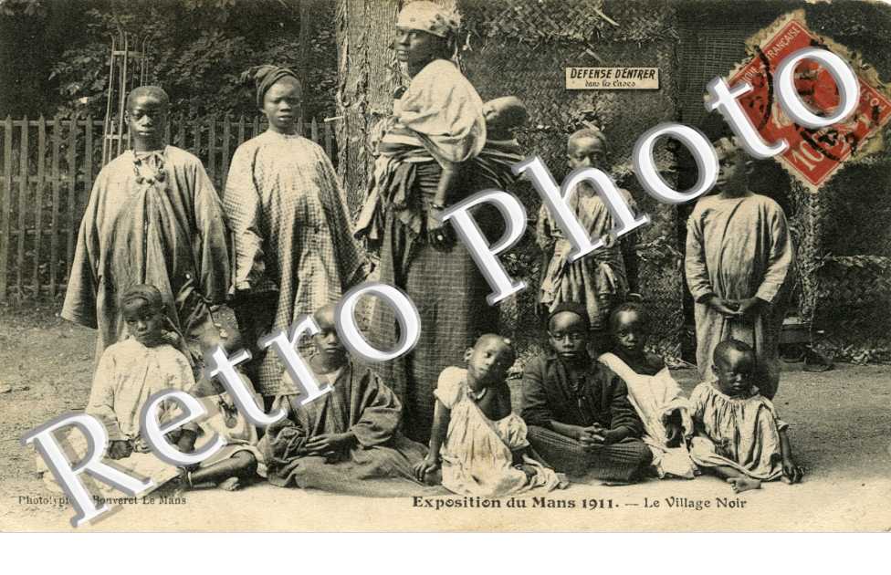 Exposition 1911 Le village noir
