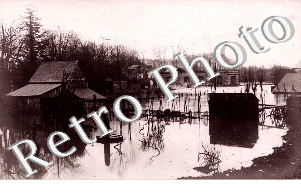 Inondations (comptoir photographique de l'ouest Le Mans)