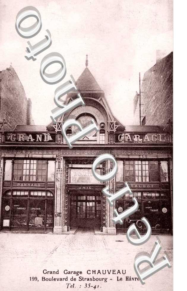 Grand garage Chauveau  199 boulevard de Strasbourg