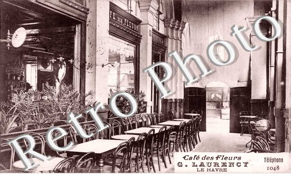 Cafe des Fleurs, G. Laurency 11 et 13 place Gambetta