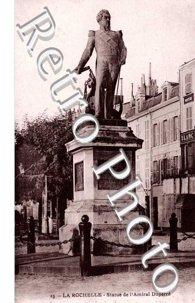 statue de l'Amiral Duperre