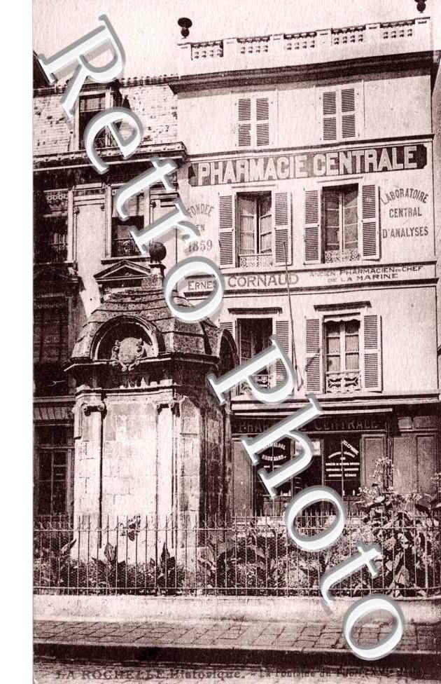 la fontaine Pharmacie Centrale