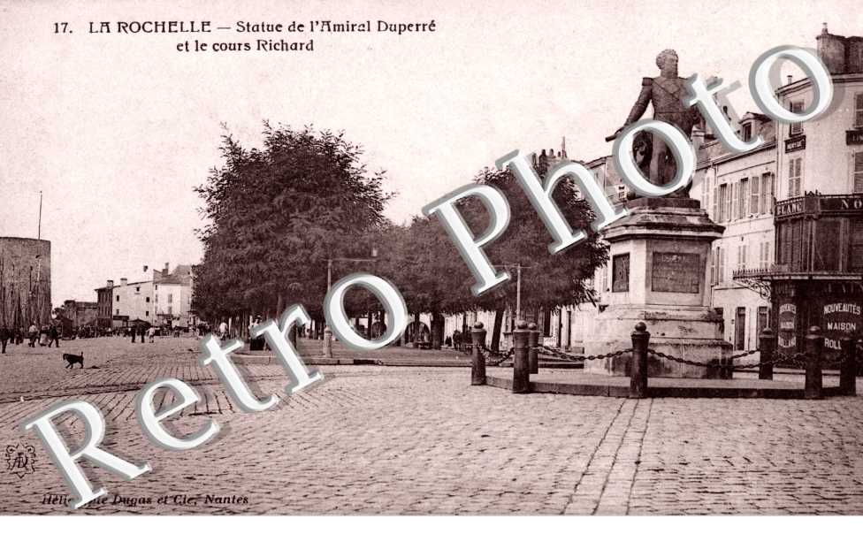 la Statue de l'Amiral Duperre