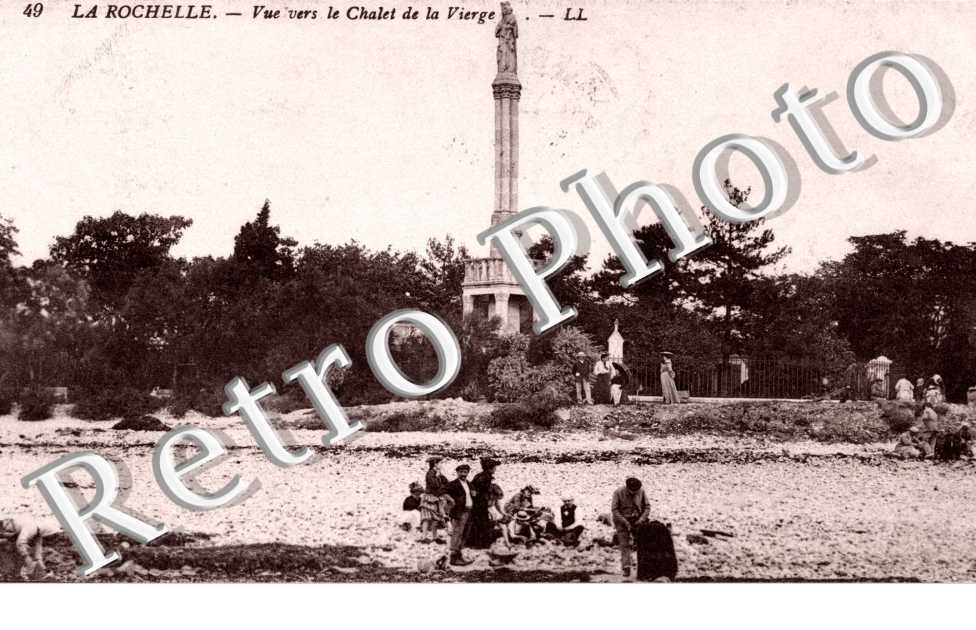 Vue vers le chalet de la Vierge