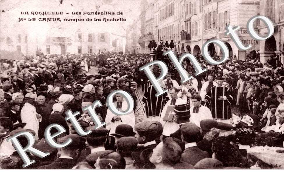 Les funerailles de Mgr le Camus - eveque