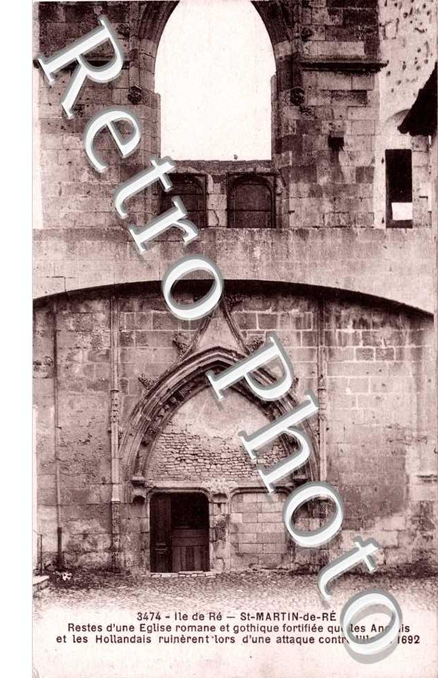 Restes d&#039;une Eglise Romane et Gothique