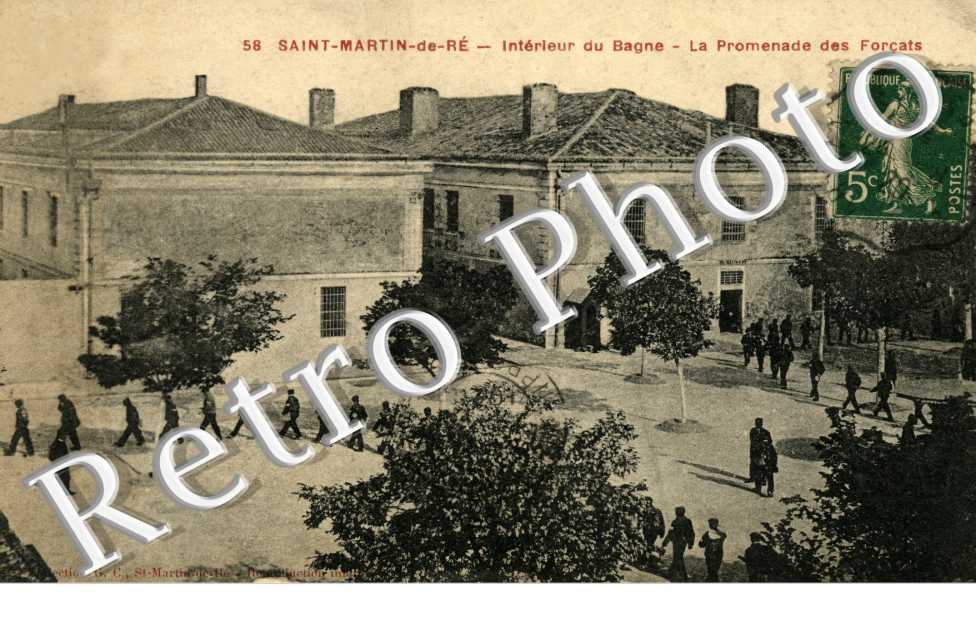 Interieur du Bagne, La Promenade des Forcats
