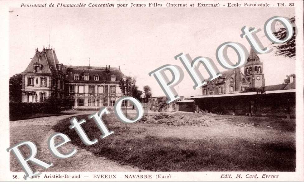 Pensionnat de l'Immaculee-Conception pour Jeunes Filles, Avenue Astride-Briand, Navarre