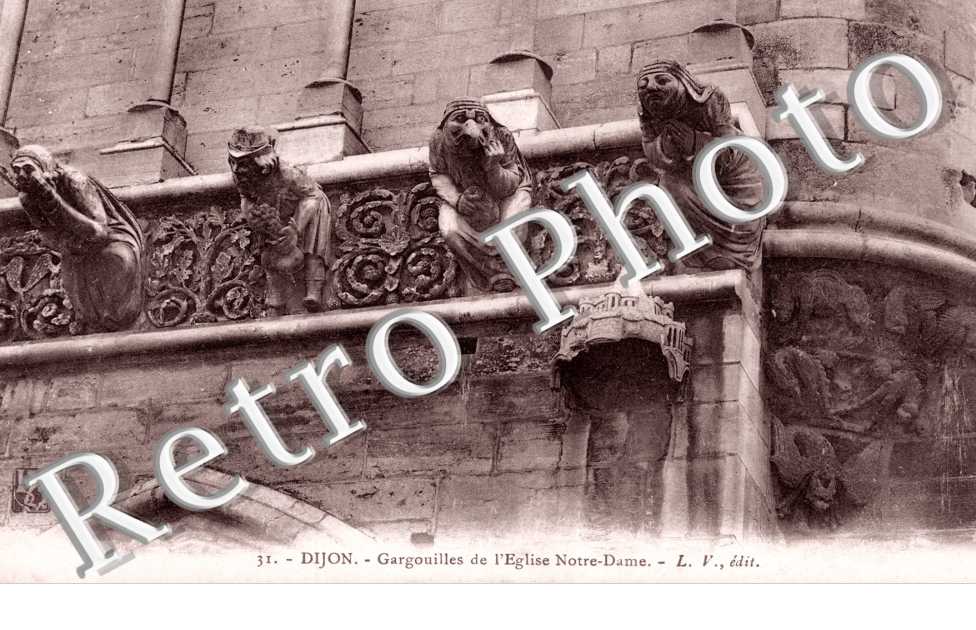 Gargouilles de l&#039;Eglise de Notre-Dame