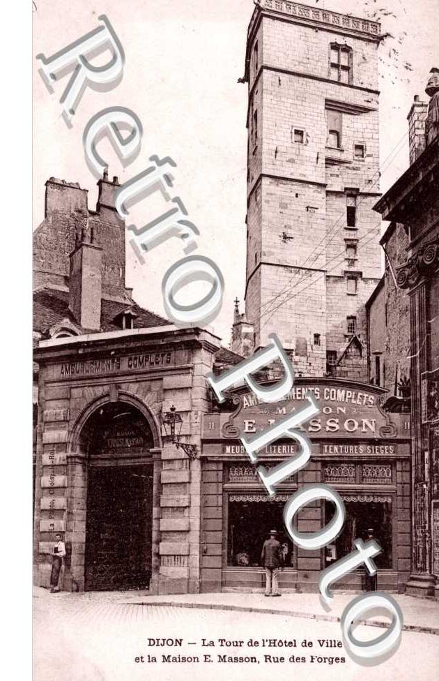 la Tour de l&#039;Hotel de Ville et la Maison, Rue des Forges