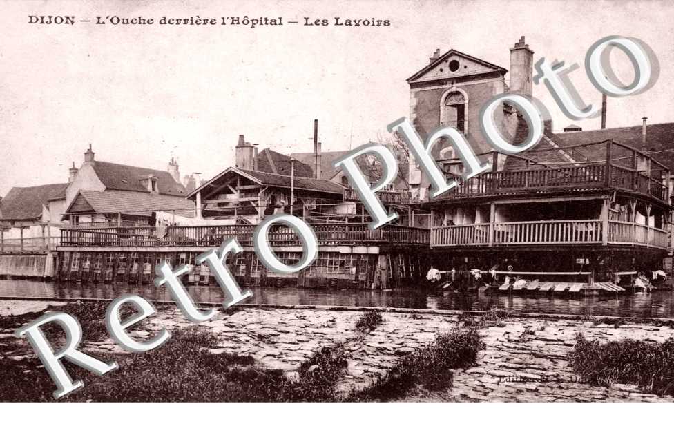 L&#039;Ouche derrière l&#039;Hôpital, les Lavoirs