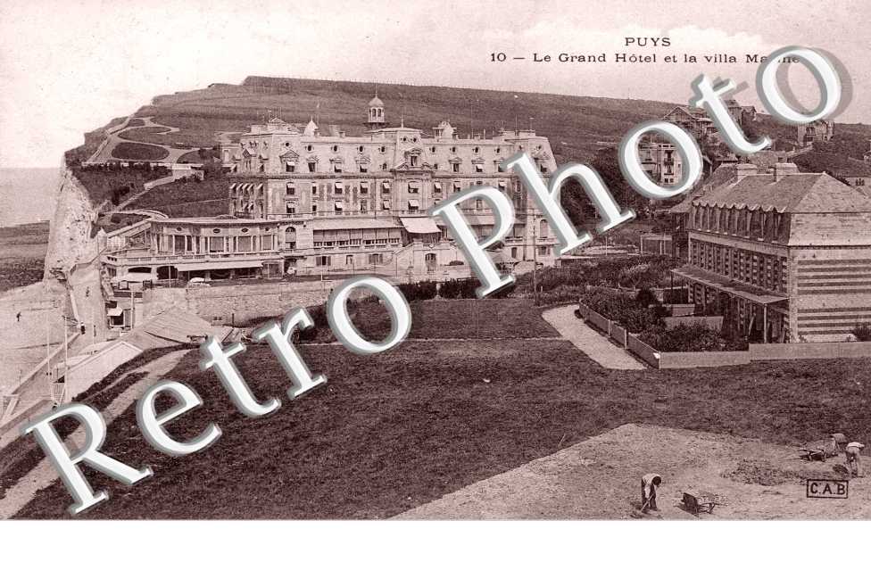 PUYS - le grand hotel et la villa marine