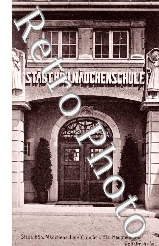 Stadt Hoh. Madschenschule Colmar