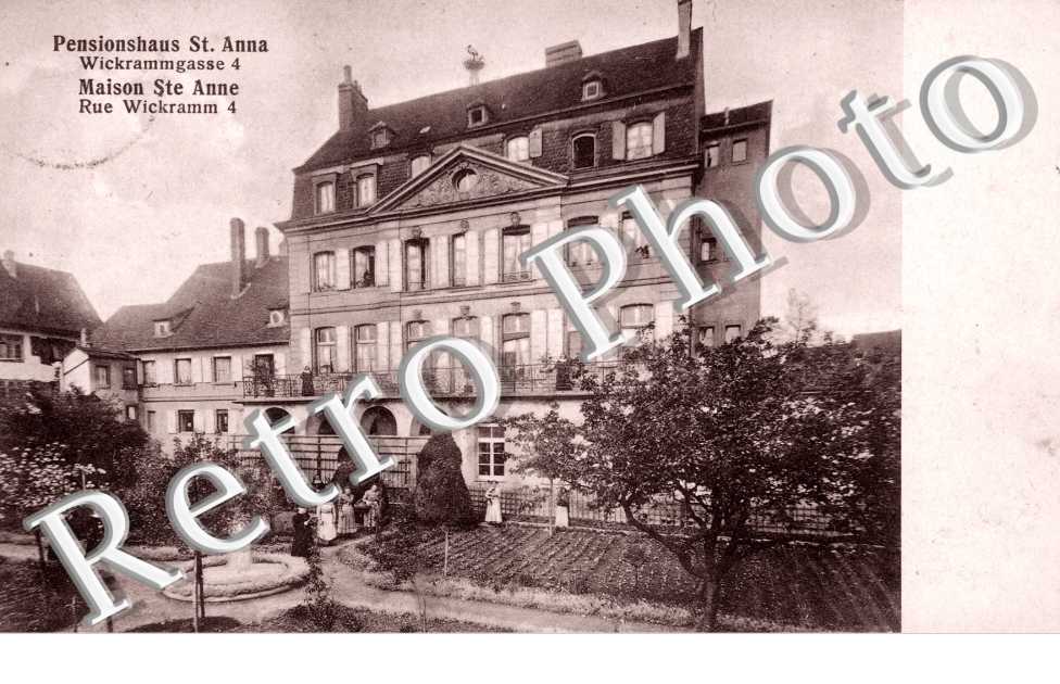 Maison Sainte Anne 4 rue Wickramm