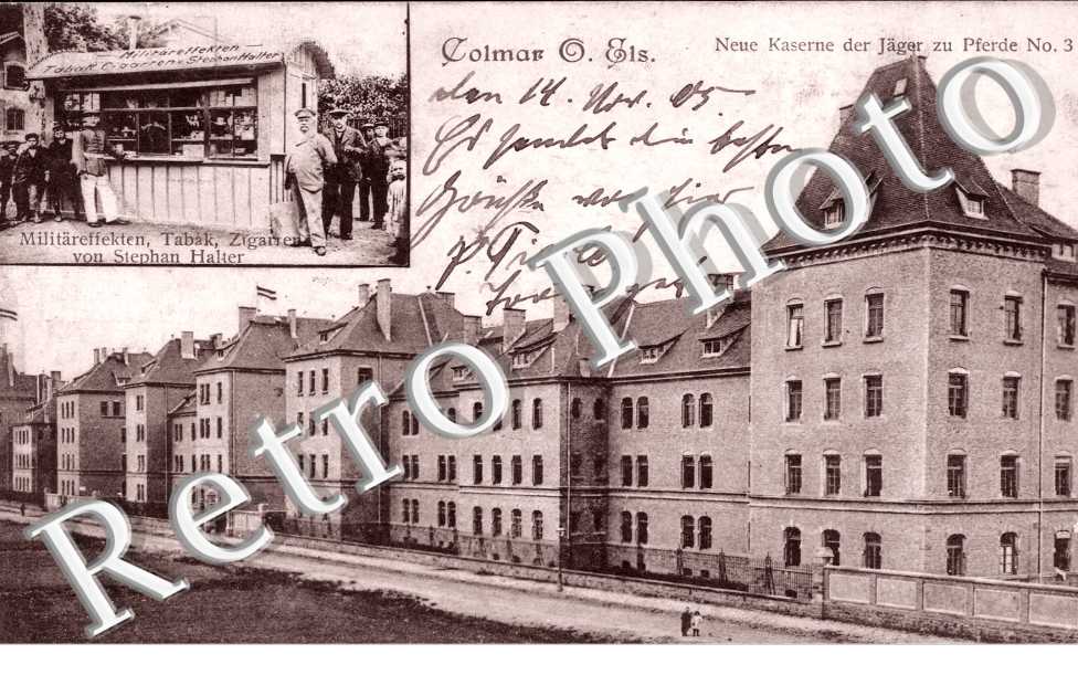 neue kaserne de Jager zu Pferde n  Militareffekten, tabak, zigarren von Stephan Halter