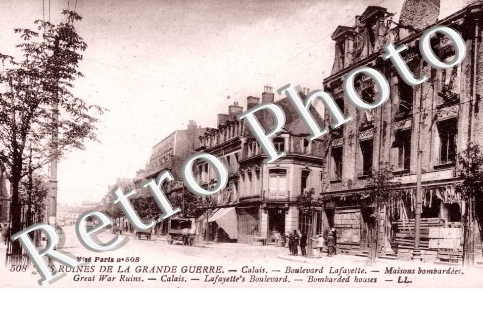 Ruines de la Grande Guerre, Boulevard Lafayette